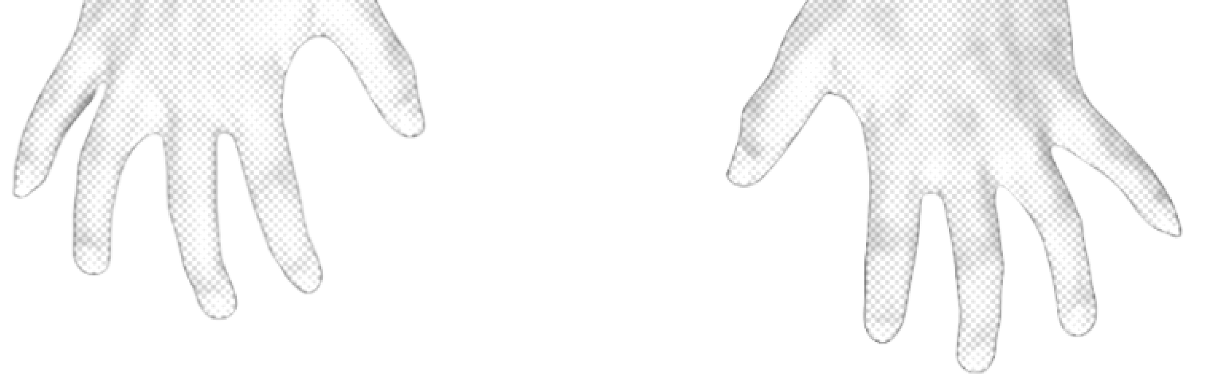 Hands typing
